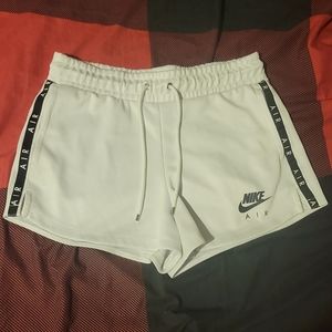 Women's White Nike Air shorts